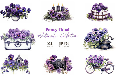 Pansy Floral