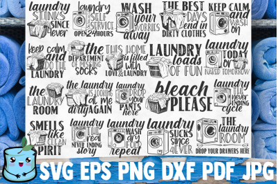 Laundry SVG Bundle