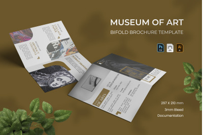 Museum of Art - Bifold Brochure