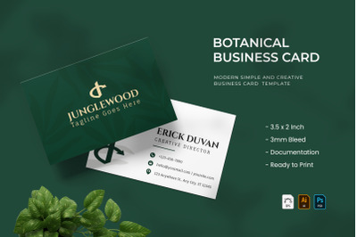 Botanical - Business Card