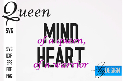 Queen SVG Quotes | Queen Design | Queen Sayings Design