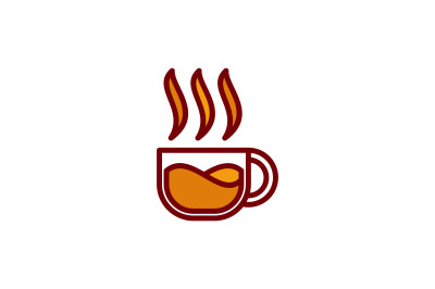 coffee cup vector templte logo design