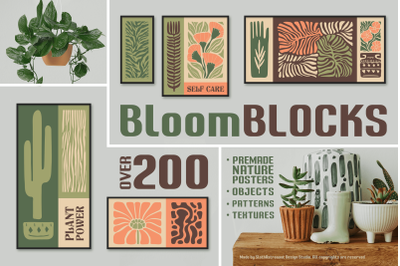 BloomBlocks. 200 Wall Art Posters