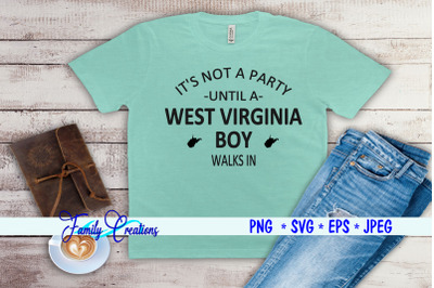 It&#039;s Not A Party Until A West Virginia Boy Walks In