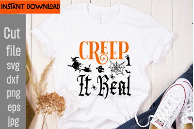 Creep It Real SVG cut file&2C;SVGs&2C;quotes-and-sayings&2C;food-drink&2C;print-cu