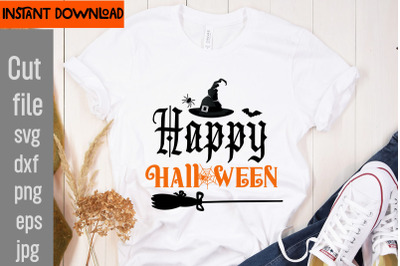 Happy Halloween SVg cut file&2C;SVGs&2C;quotes-and-sayings&2C;food-drink&2C;print-