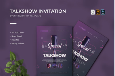 Talkshow - Event Invitation