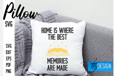 Pillow SVG Design | Funny Quotes SVG