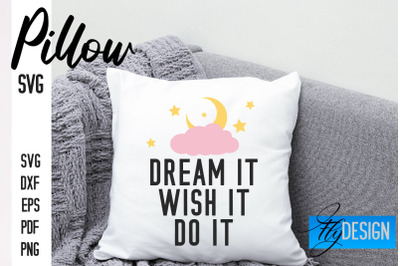 Pillow SVG Design | Funny Quotes SVG