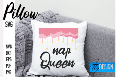 Pillow SVG Design | Funny Quotes SVG