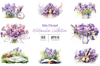 Iris Floral