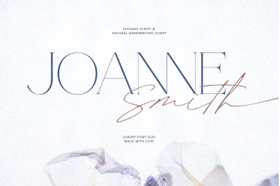 Joanne Smith - Elegant Font Duo