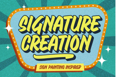 Signature Creation