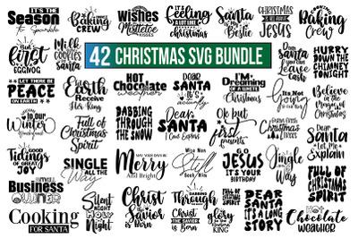 Christmas SVG Bundle, Winter SVG