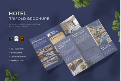 Hotel - Trifold Brochure