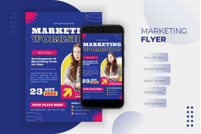 Flat Marketing Workshop - Flyer