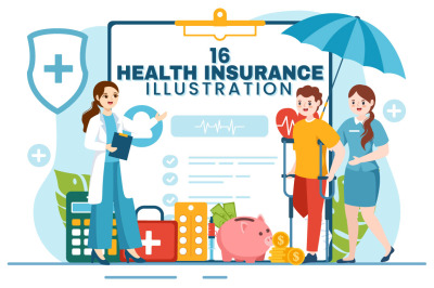 16 Health Insurance Illustration