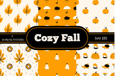 Cozy Fall Seamless Patterns