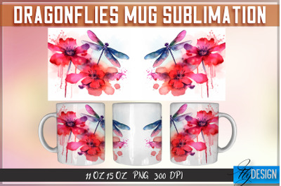 Dragonflies 11 Oz | 15 Oz Mug Sublimation