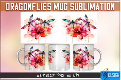 Dragonflies 11 Oz | 15 Oz Mug Sublimation