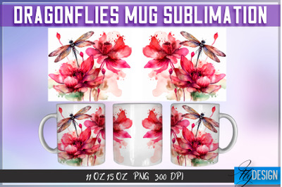 Dragonflies 11 Oz | 15 Oz Mug Sublimation