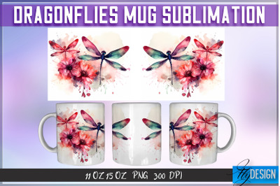 Dragonflies 11 Oz | 15 Oz Mug Sublimation