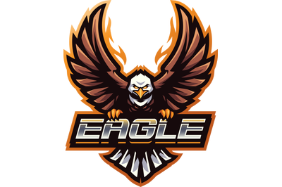 Eagle esport mascot logo design