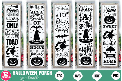 Halloween Porch Sign Bundle