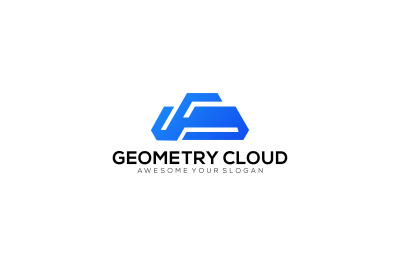 cloud vector template design logo