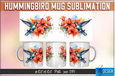 Hummingbird 11 Oz | 15 Oz Mug Sublimation