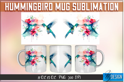 Hummingbird 11 Oz | 15 Oz Mug Sublimation