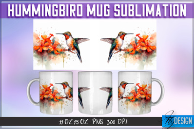 Hummingbird 11 Oz | 15 Oz Mug Sublimation