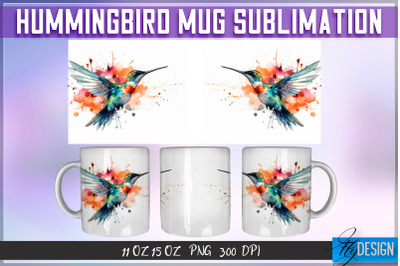 Hummingbird 11 Oz | 15 Oz Mug Sublimation