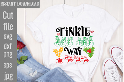 Tinkle All The Way SVg cut file&2C;Mega Retro Christmas Svg Bundle&2C; Retro