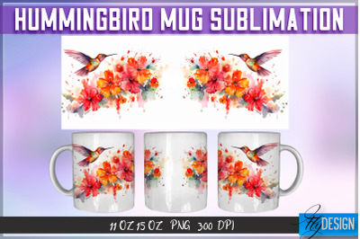 Hummingbird 11 Oz | 15 Oz Mug Sublimation