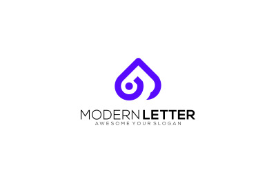 letter A vector template design logo