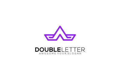 letter a vector template design logo