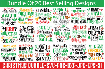 Christmas SVG Bundle,Mega Retro Christmas Svg Bundle, Retro Mega Chris