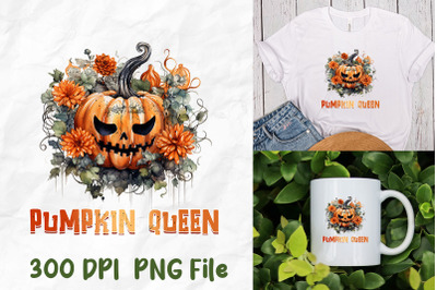 The Pumpkin Queen Spooky Flowers