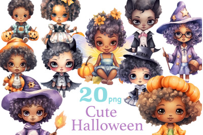 Cute Halloween Clipart Collection | Black Witch Clipart