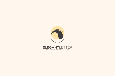 letter o vector template design logo