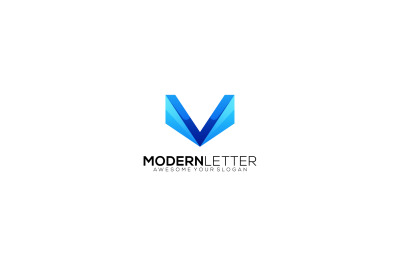 letter v vector template design logo