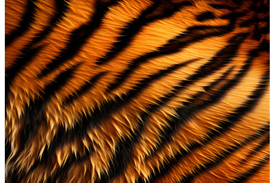 Tiger skin texture