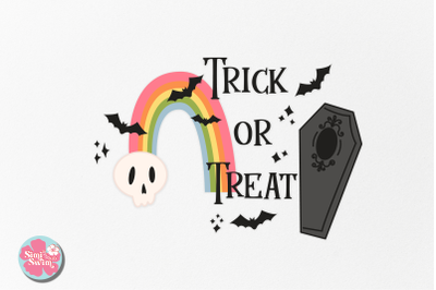 Spooky Cute Trick or Treat Sublimation png and svg | spooky svg clipar