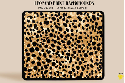 Beige Leopard Print Backgrounds