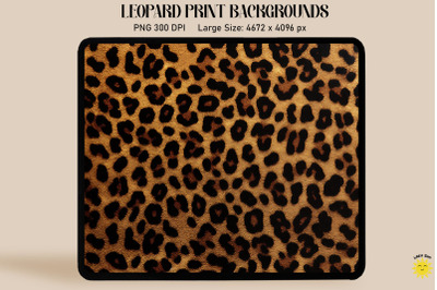 Brown Leopard Print Backgrounds