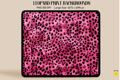 Pink Leopard Print Backgrounds