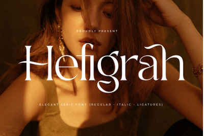 Hefigrah Typeface