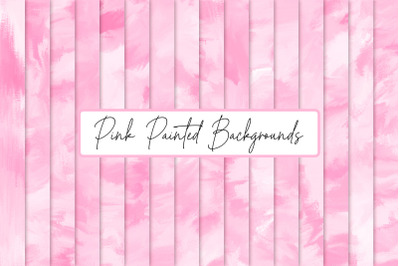 Pink Painted Backgrounds