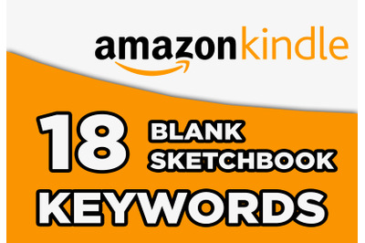Blank sketchbook kdp keywords